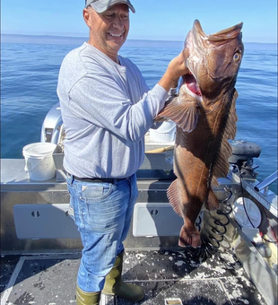 A Red Grouper In Sitka! 